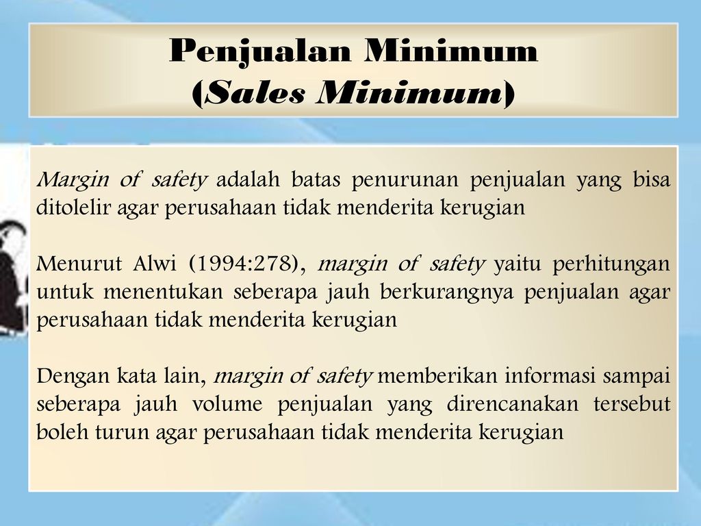 Penjualan Minimum (Sales Minimum)