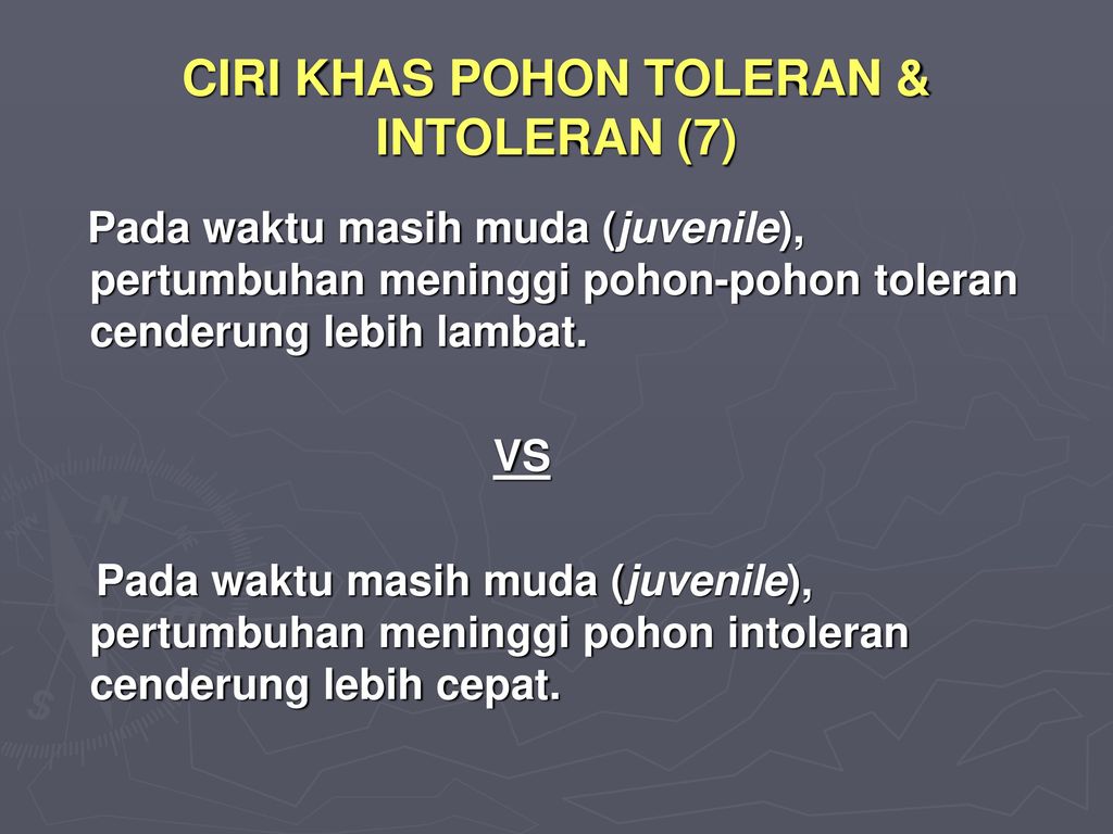 CIRI KHAS POHON TOLERAN & INTOLERAN (7)