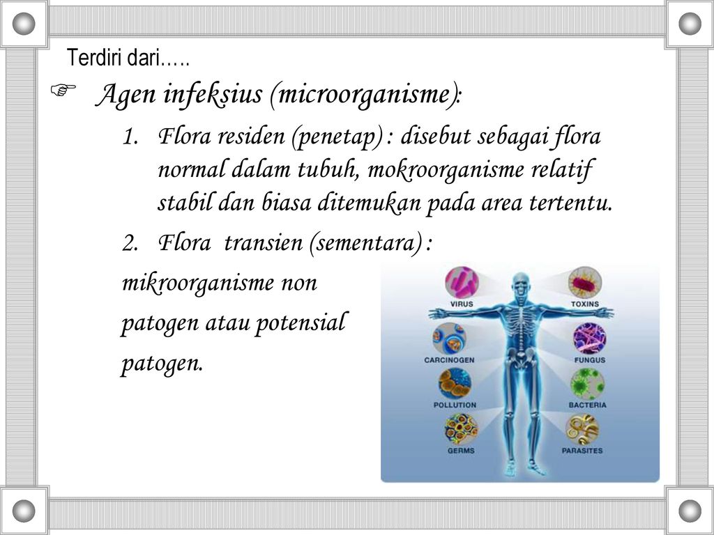 Agen infeksius (microorganisme):