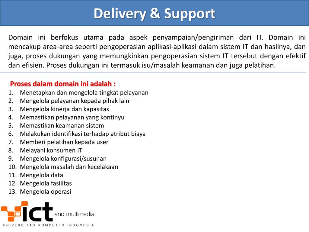 Delivery support