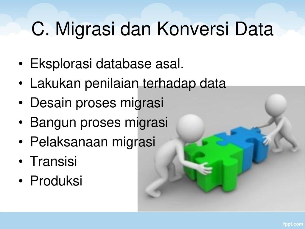 C. Migrasi dan Konversi Data