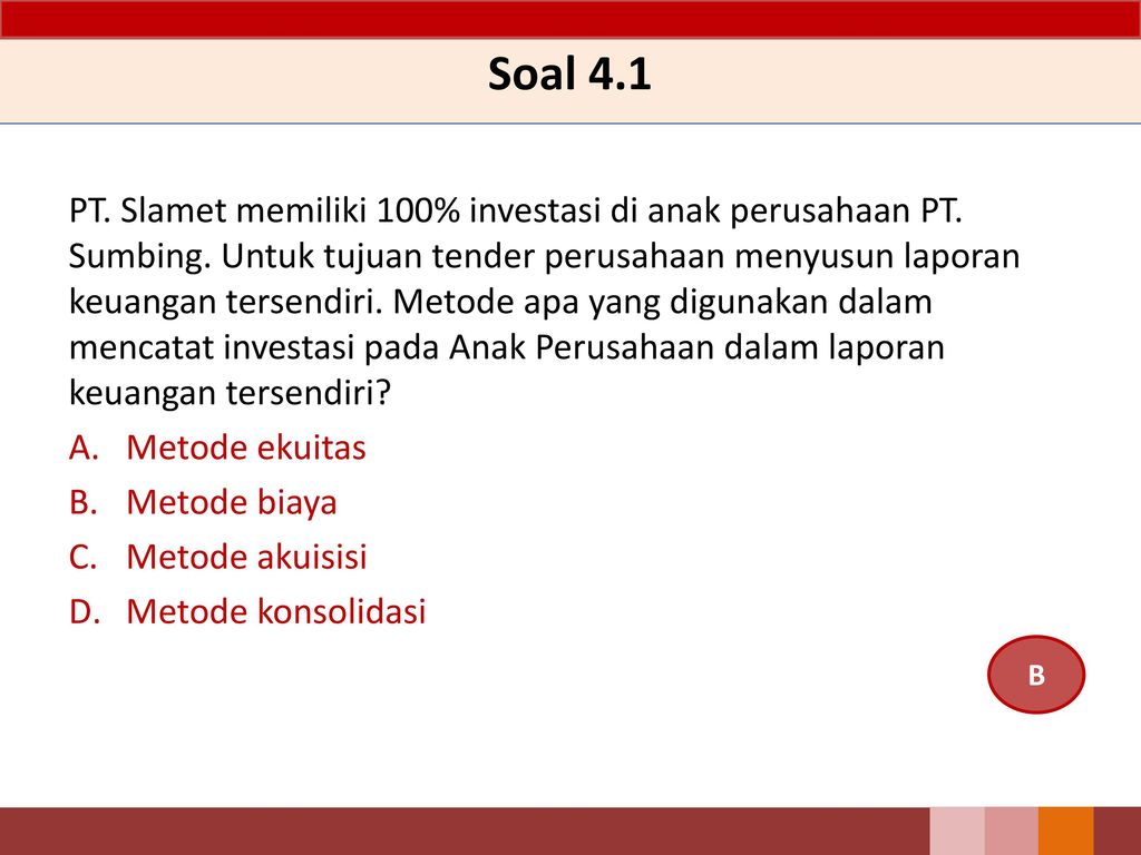 ILUSTRASI SOAL Ppt Download