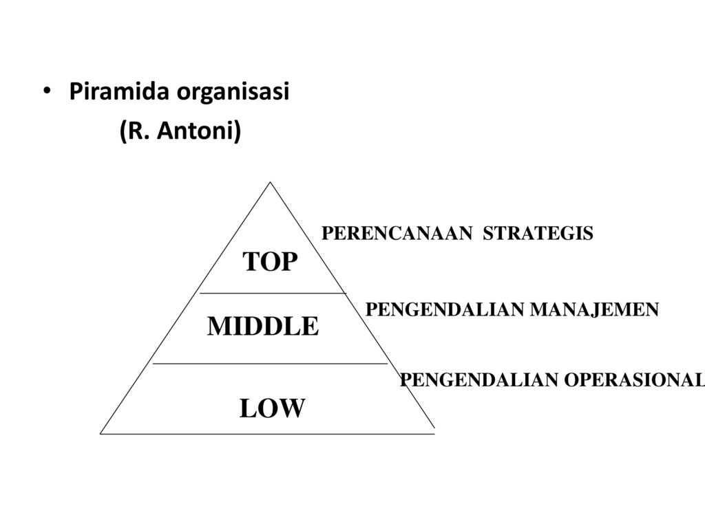 73 Gambar Bentuk Organisasi Piramida 