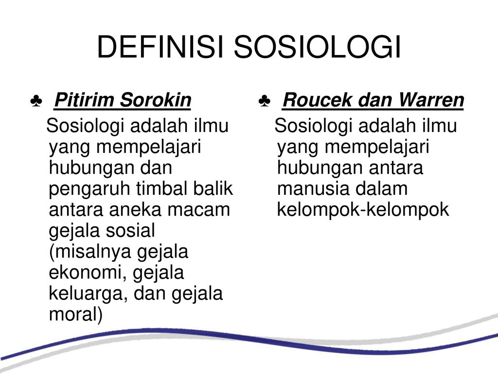 Pengertian Sosiologi Masyarakat Kajian Sosiologi Ppt Download