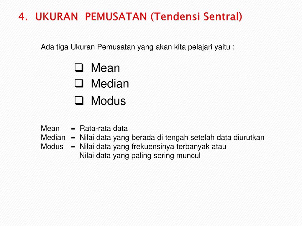 PENGANTAR STATISTIKA Pengertian Data Statistik - ppt download