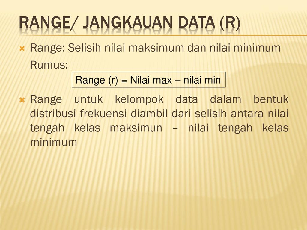 Range min