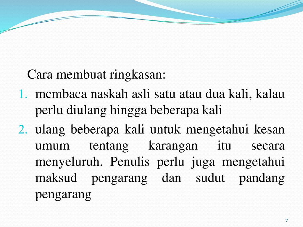 Cara Mencari Ringkasan Paragraf – Sinau