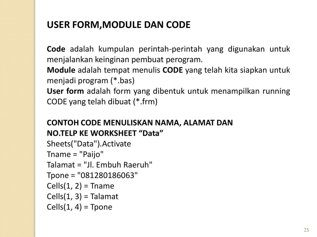 Forms module