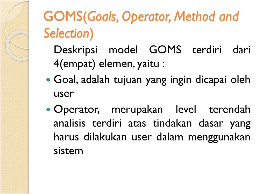 Operator method