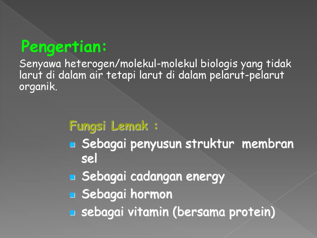 Fungsi Lemak Pada Tubuh – Meteor