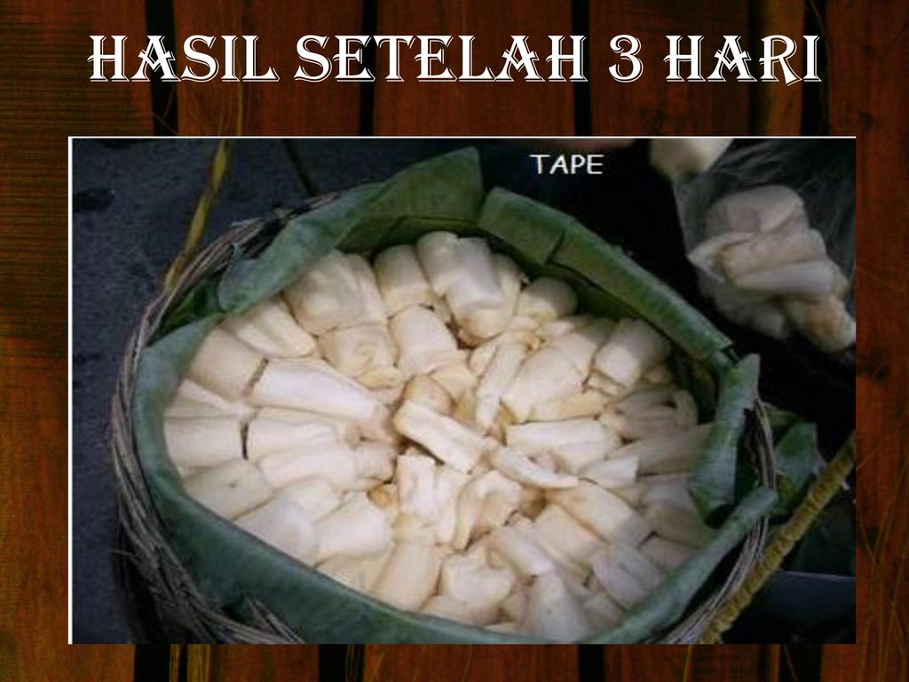 HASIL SETELAH 3 HARI