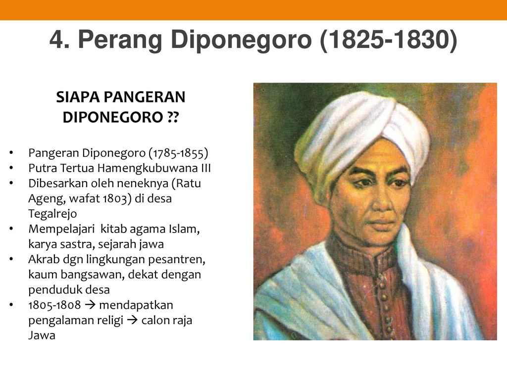 Cerita Pangeran Diponegoro