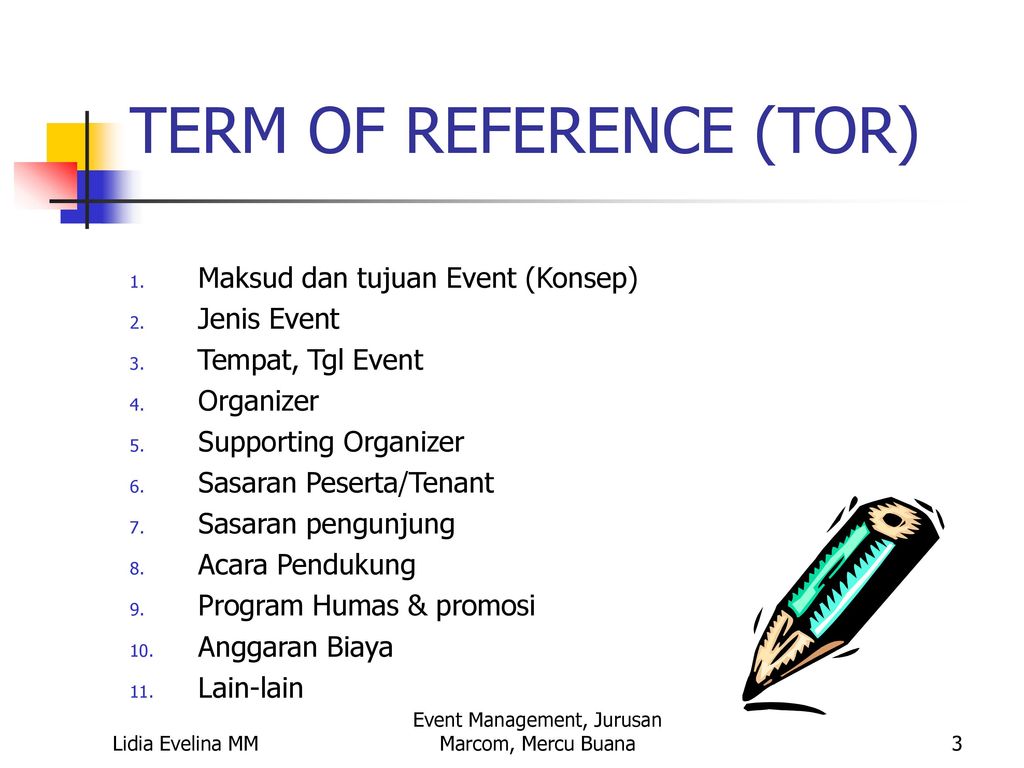 Contoh rab event organizer example