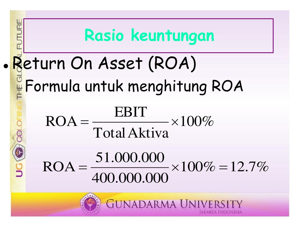 Roa формула