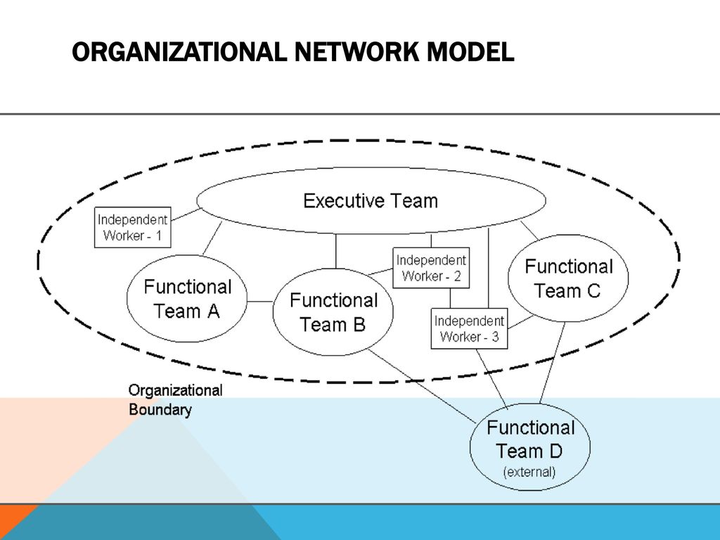 Network Organizational structure. Net Organization. GEOSYSTEM model.