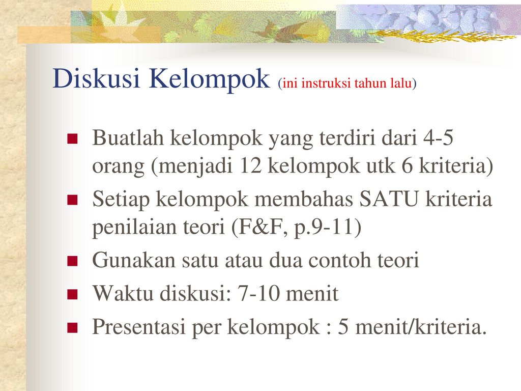 Teori-teori KEPRIBADIAN Fakultas Psikologi Universitas Indonesia - Ppt ...