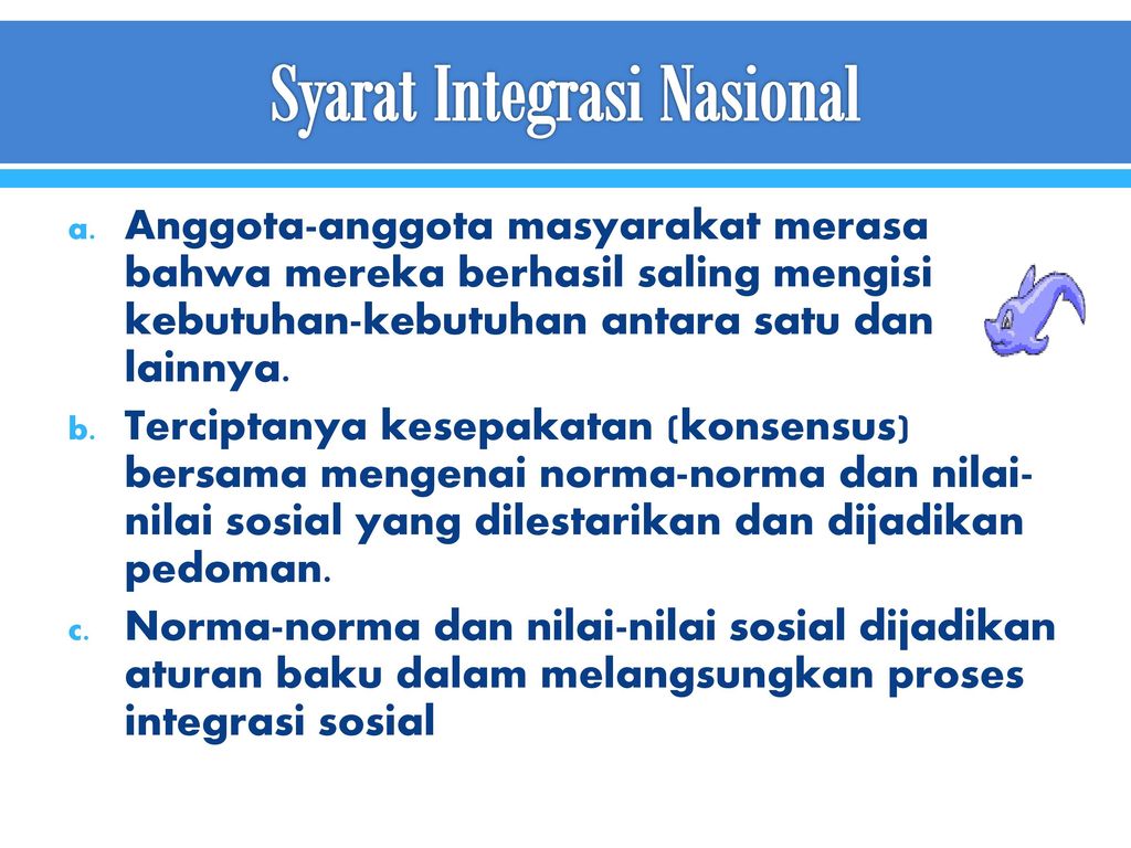 Hasil gambar untuk integrasi nasional
