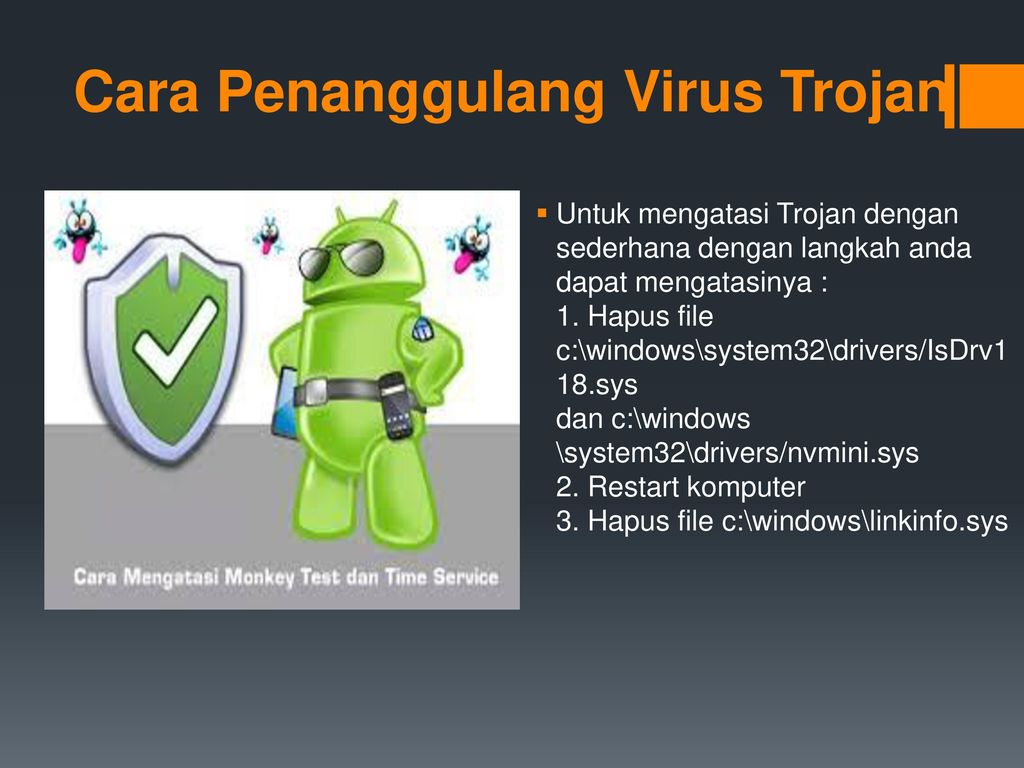 Вирус троян презентация
