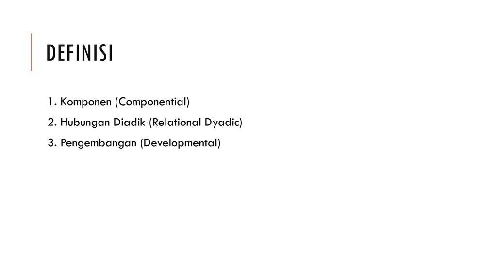 Componential analysis