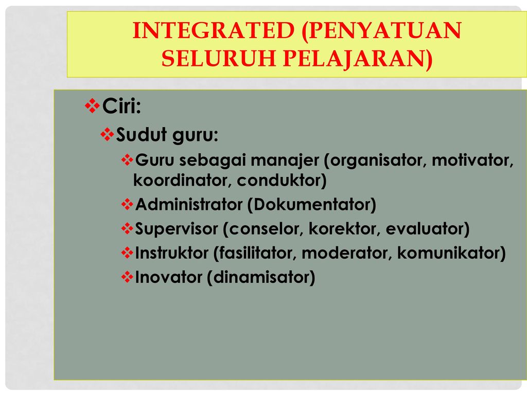 Peran Guru Sebagai Fasilitator Motivator Inovator Administrator Dan ...