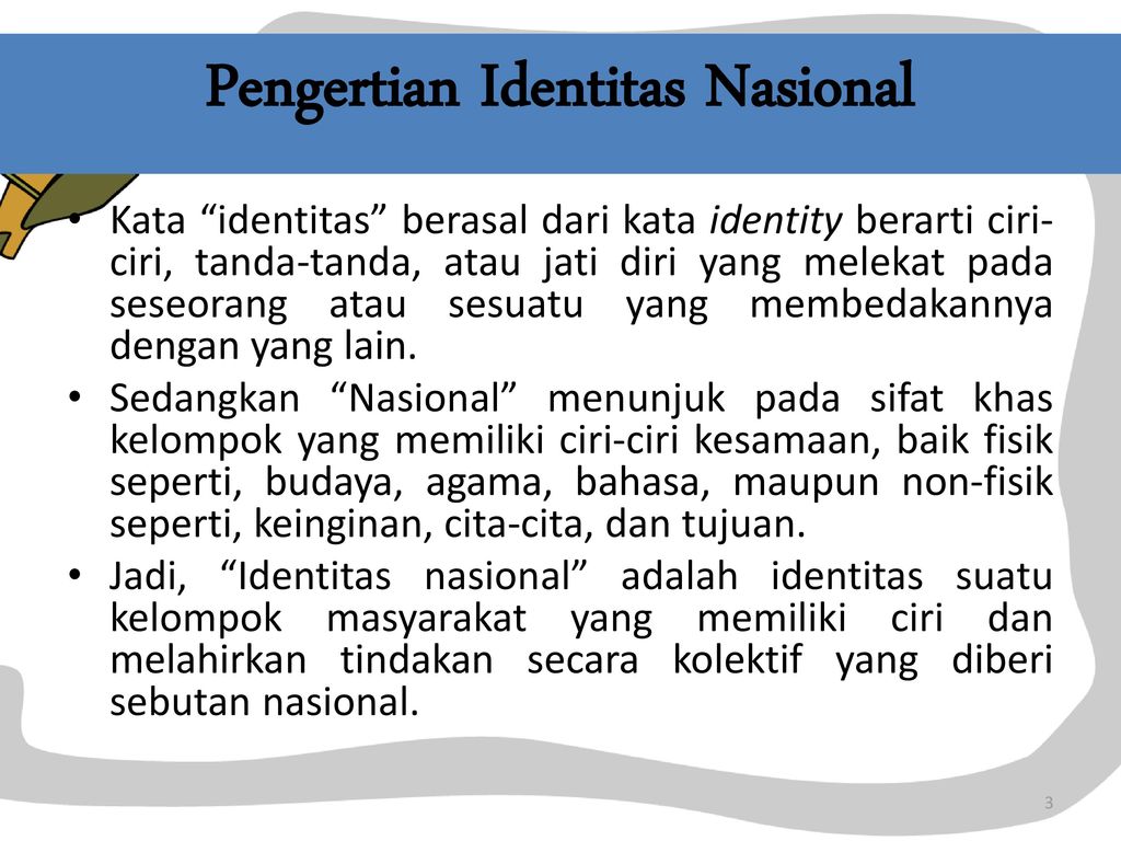 Pengertian Identitas Negara Indonesia