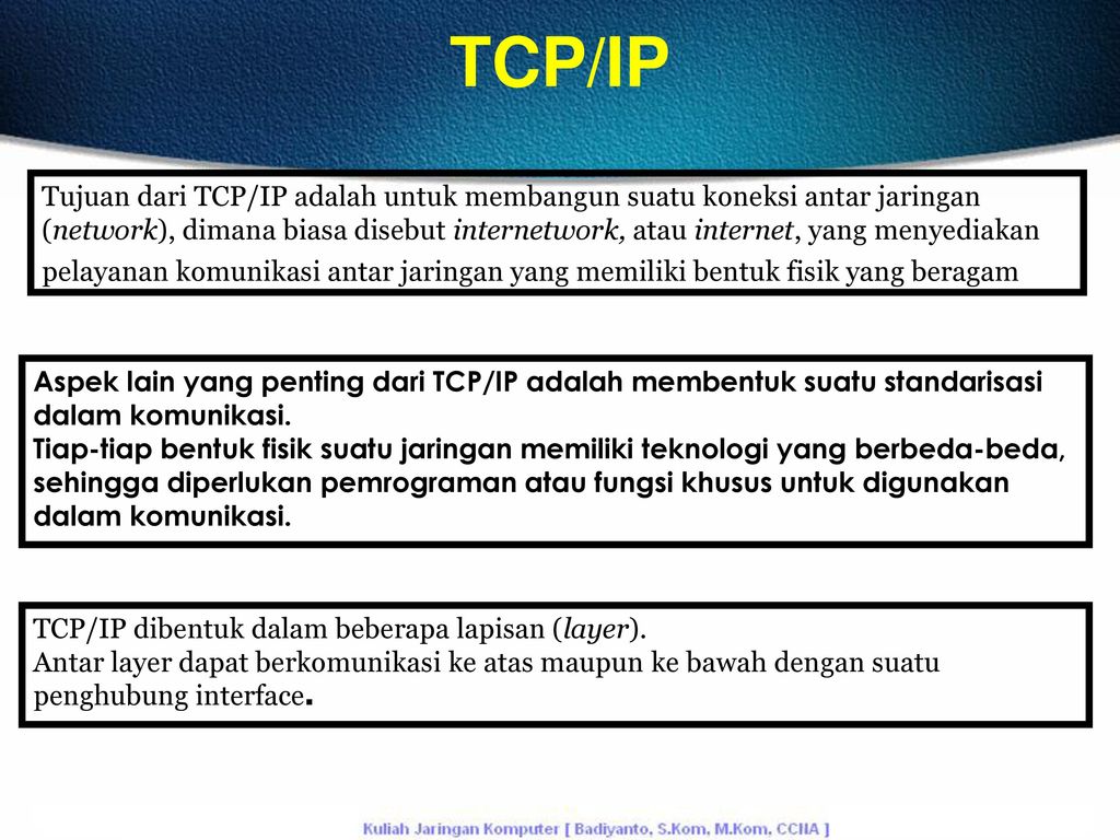 Fungsi Tcp Ip – Studyhelp