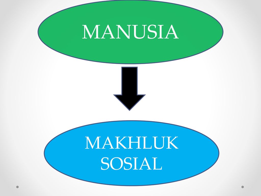 MANUSIA MAKHLUK SOSIAL