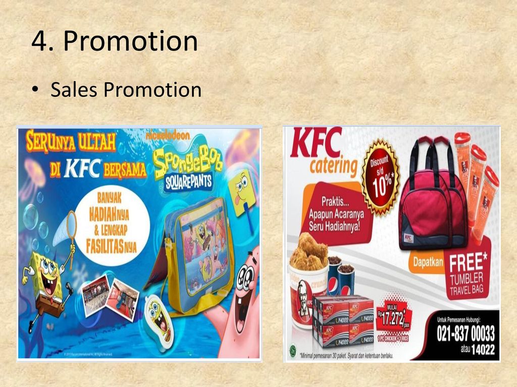 Sales promo