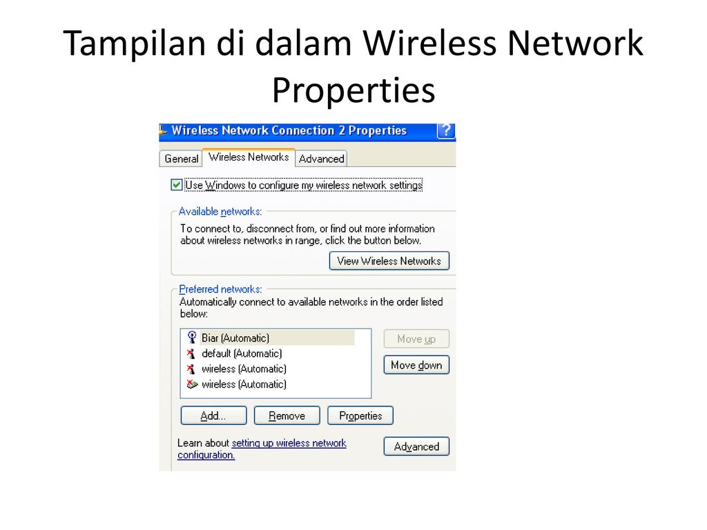 Lan properties