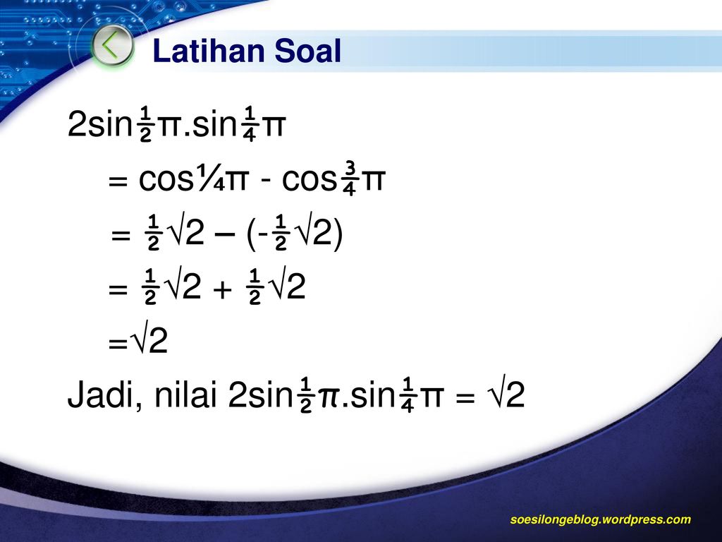 Sin π 6 x