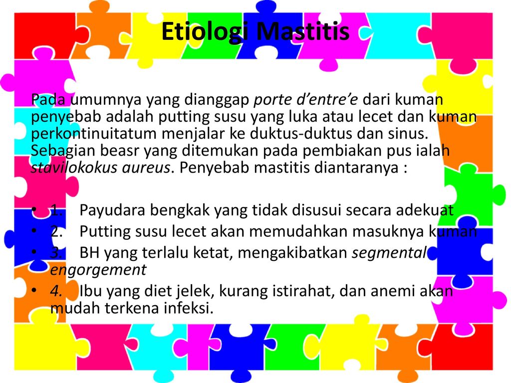 Etiologi Mastitis