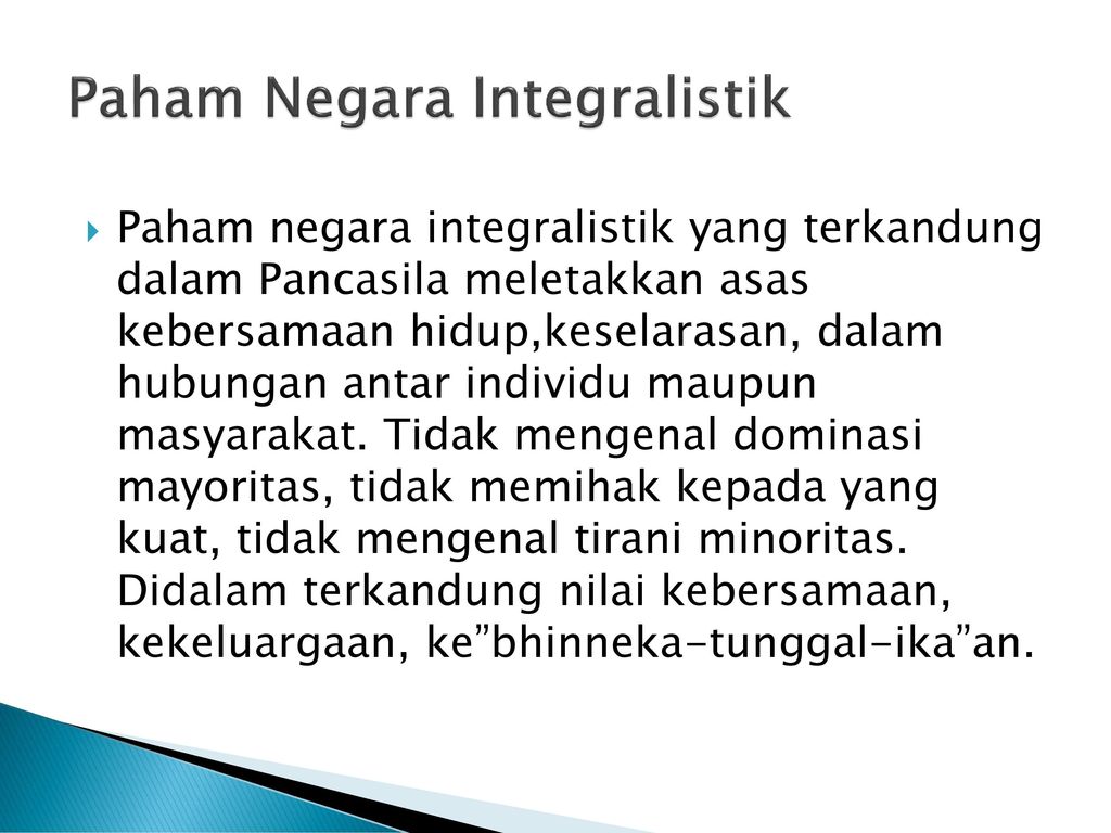 Contoh Negara Integralistik – Ilmu