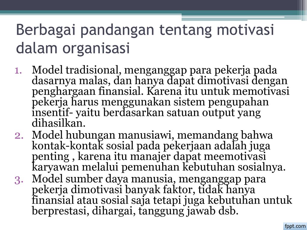 Motivasi