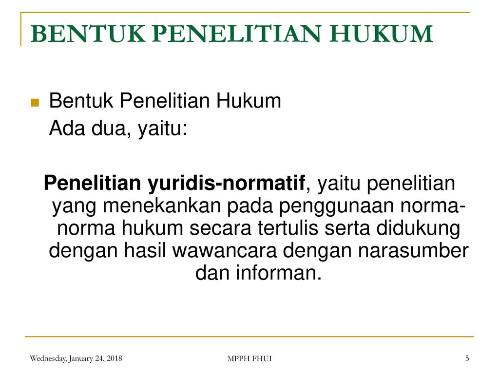 Konsep Dasar Penelitian Hukum Ppt Download