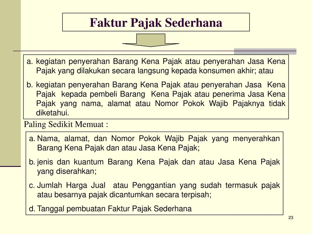 Contoh Faktur Pajak Eceran - Simak Gambar Berikut