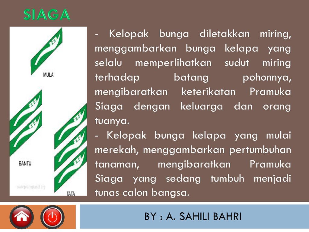 Siaga Penegak Pandega Penggalang Arti Kiasan Lambang Dan Warna