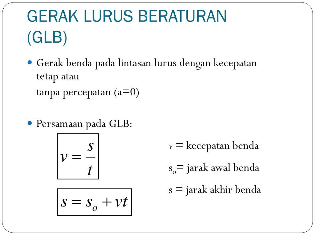 Contoh Soal Gerak Lurus Beraturan Beserta Penyelesaiannya - Contoh Soal ...