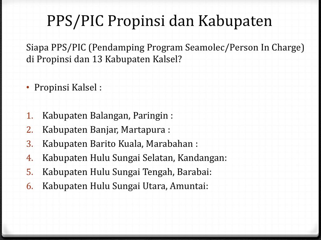 Strategi Peningkatan PVB Kalimantan Selatan - Ppt Download