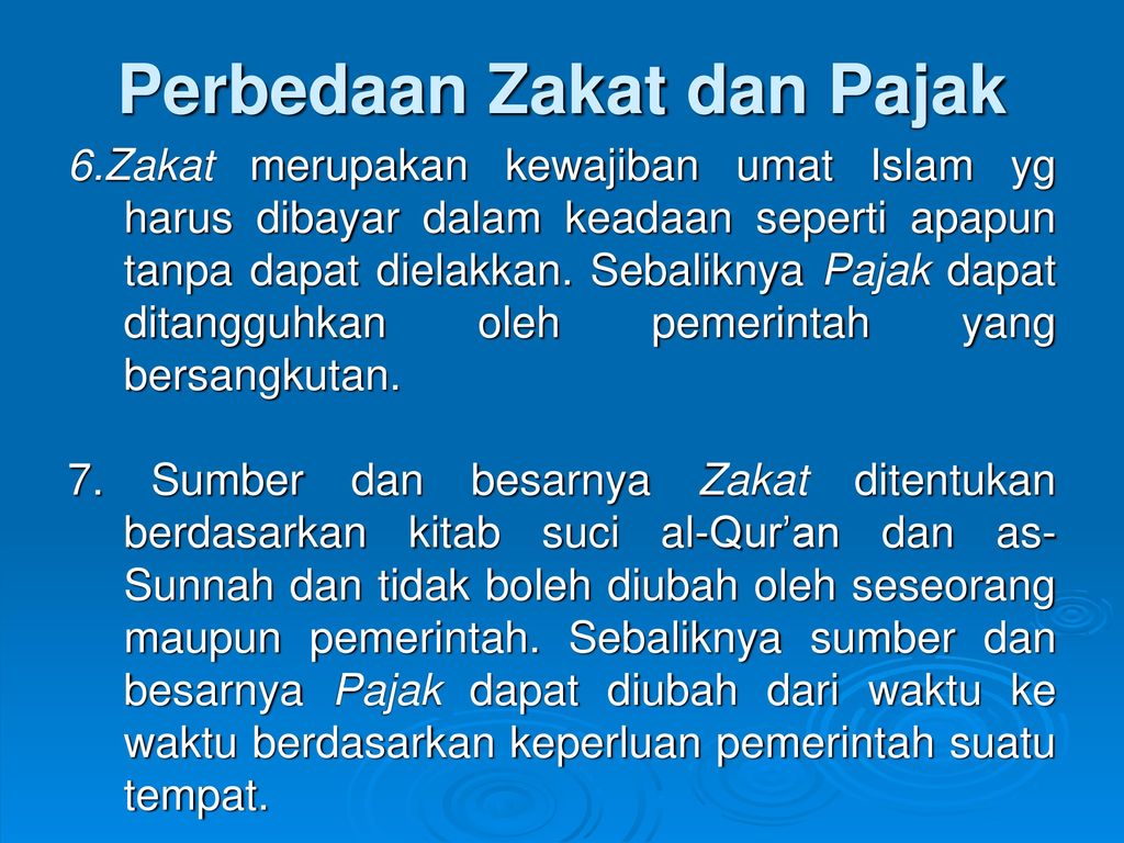 Zakat Dan Pajak Oleh Farida P Ppt Download