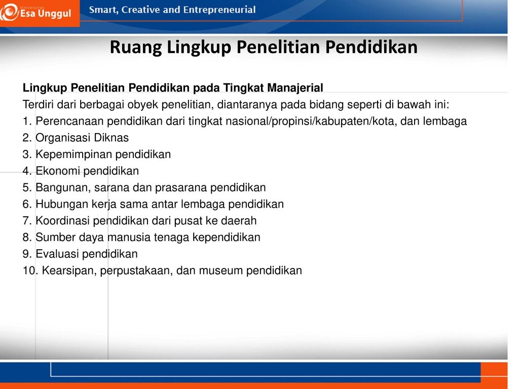 Ruang Lingkup Penelitian Dalam Bidang Kearsipan