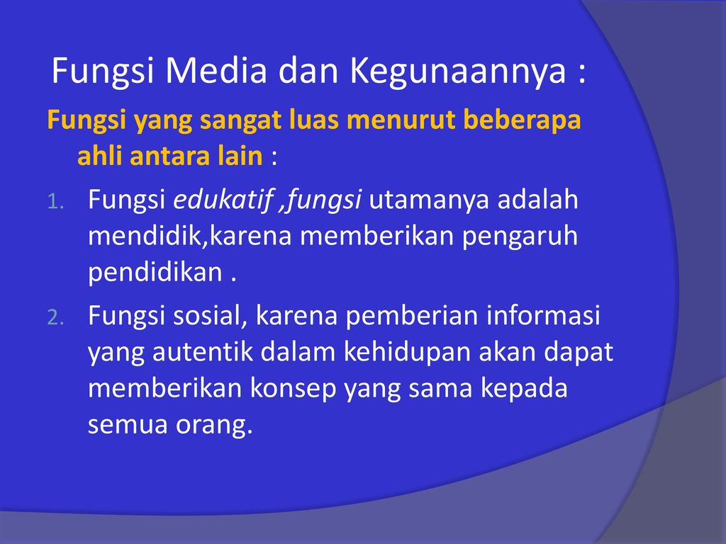 MEDIA PENYULUHAN PERTANIAN - Ppt Download