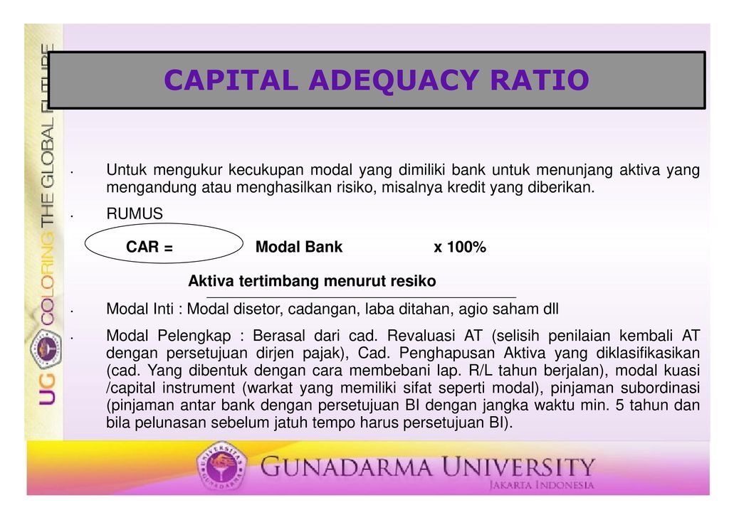 Capital adequacy