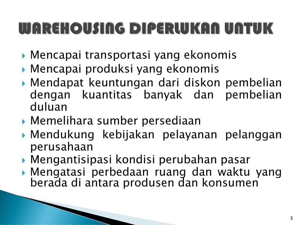 Contoh Materi Presentasi Warehouse : Bab 4 Warehousing Ppt Download ...