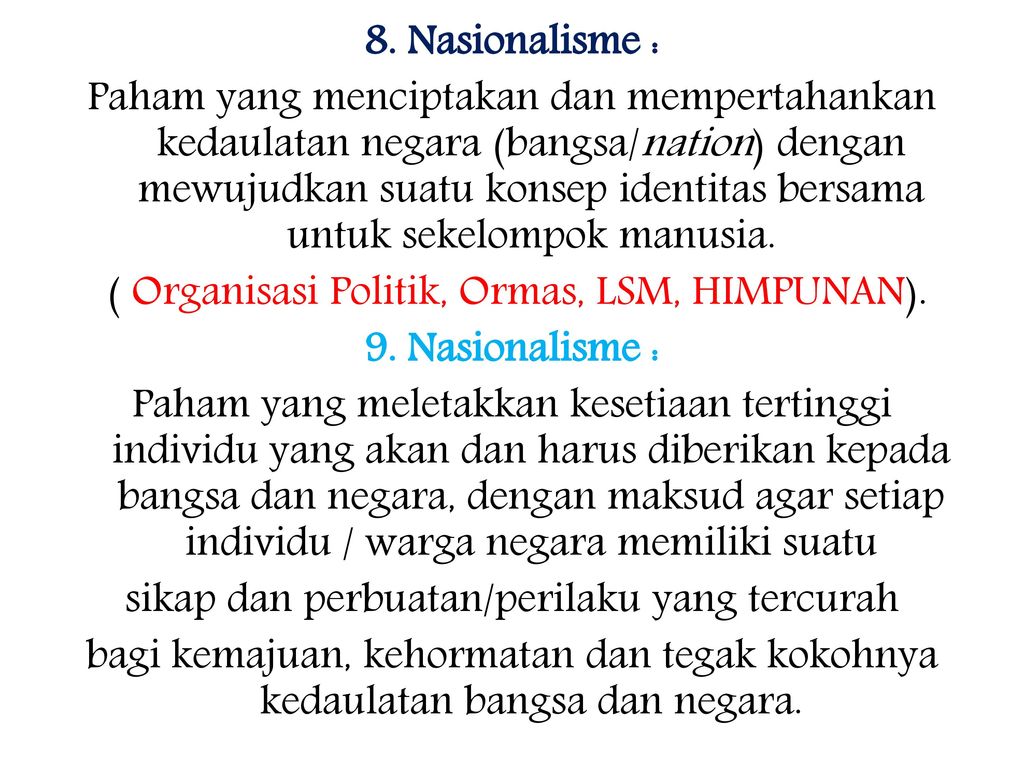 Patriotisme Nasionalisme Bela Negara Dan Mahasiswa Ppt Download