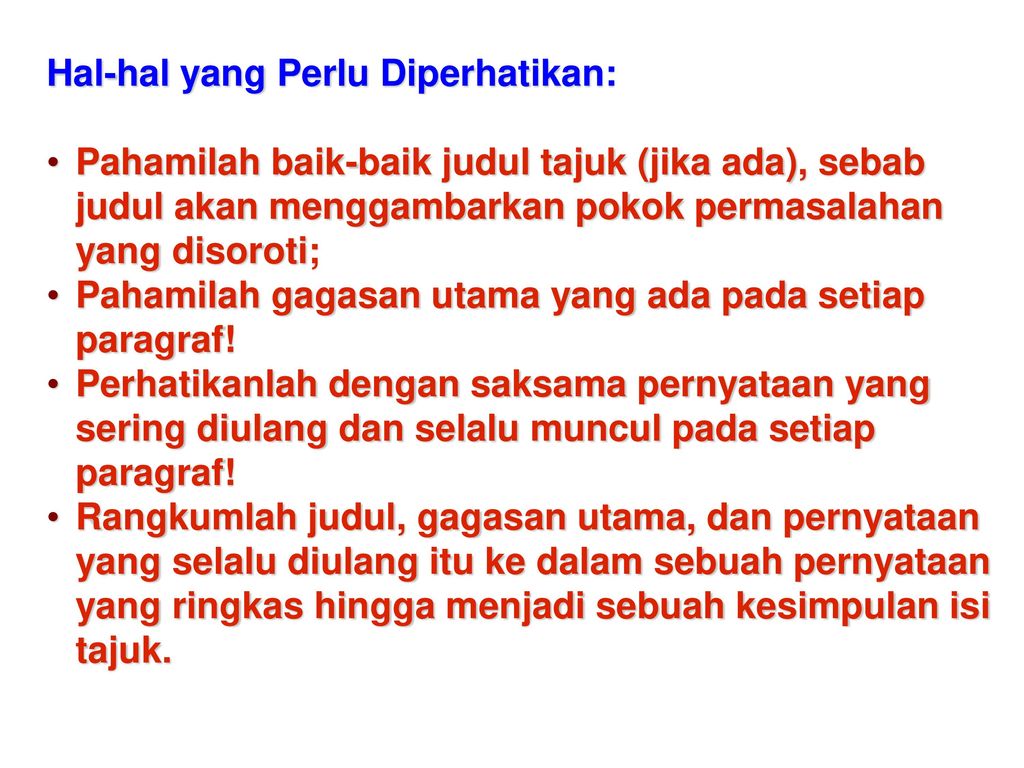 PENDALAMAN MATERI UN BAHASA INDONESIA SMP - Ppt Download