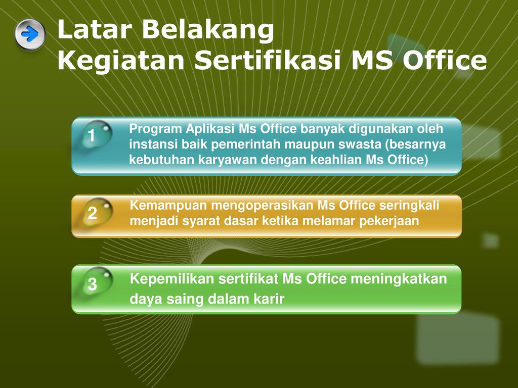 soal ujian sertifikasi microsoft office