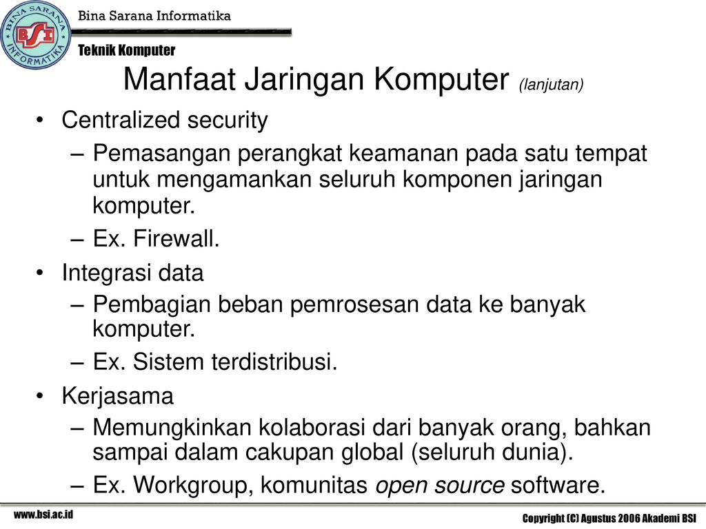 pengenalan jaringan komputer - ppt download