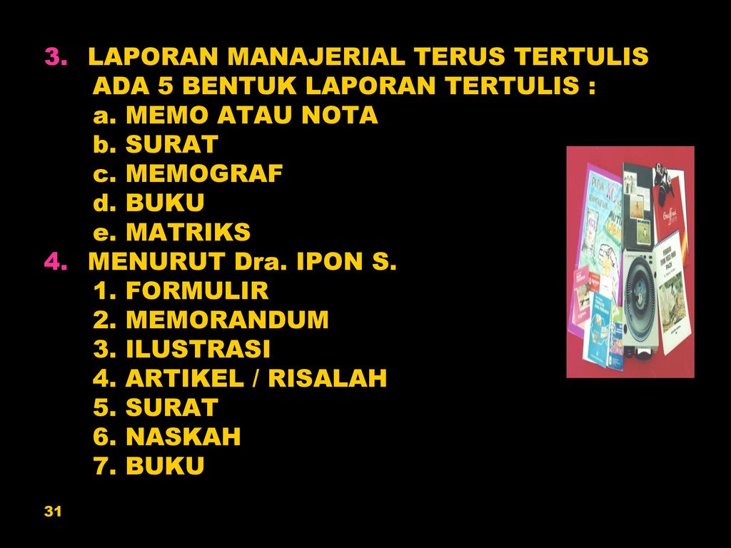 PELAPORAN Ppt Download