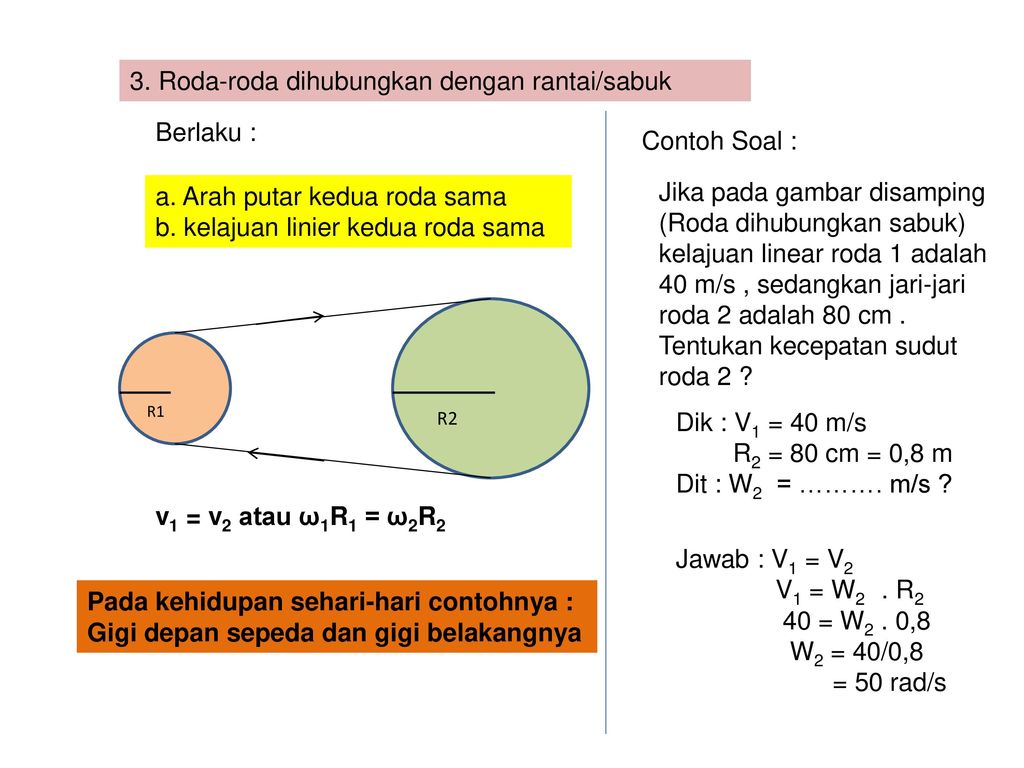 Rangkuman Materi Tentang Gerak Melingkar Beserta Contoh Soal | Materi Soal