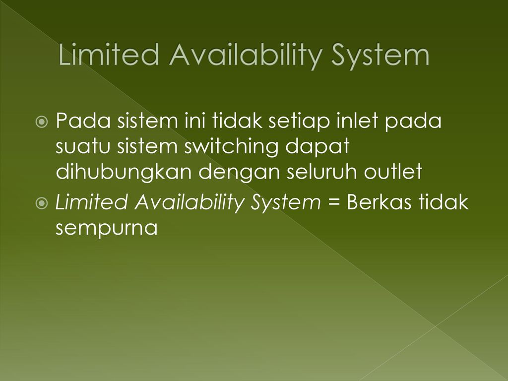 Available limit